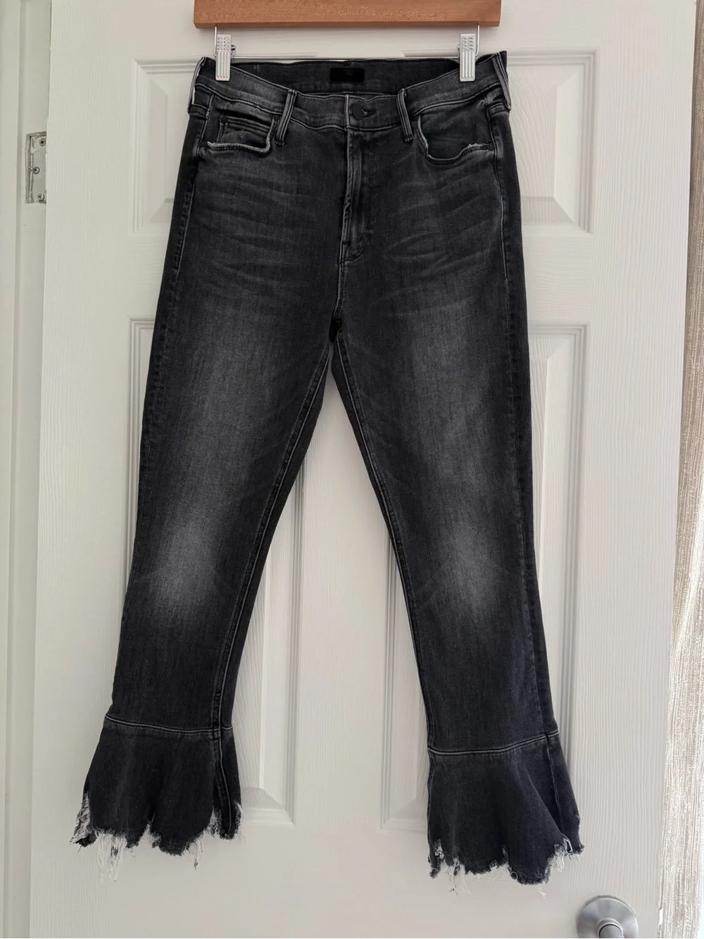 Mother The ChaChaChew Cropped Flare Jeans Size 29